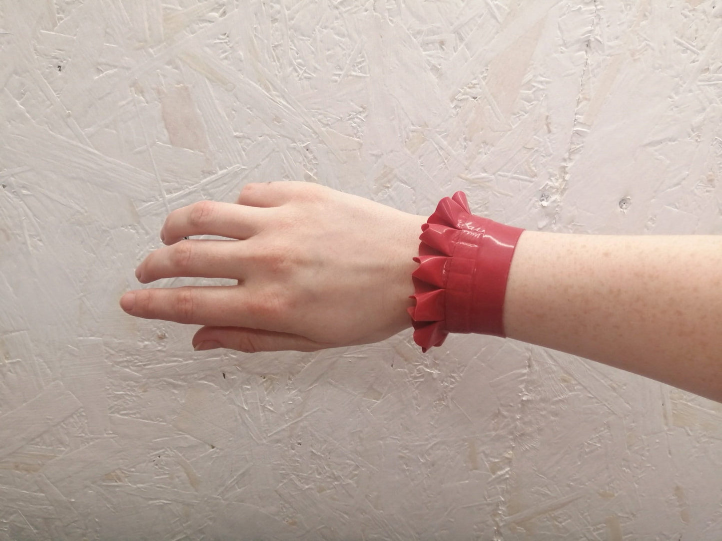 Ruffle Wrist Cuffs