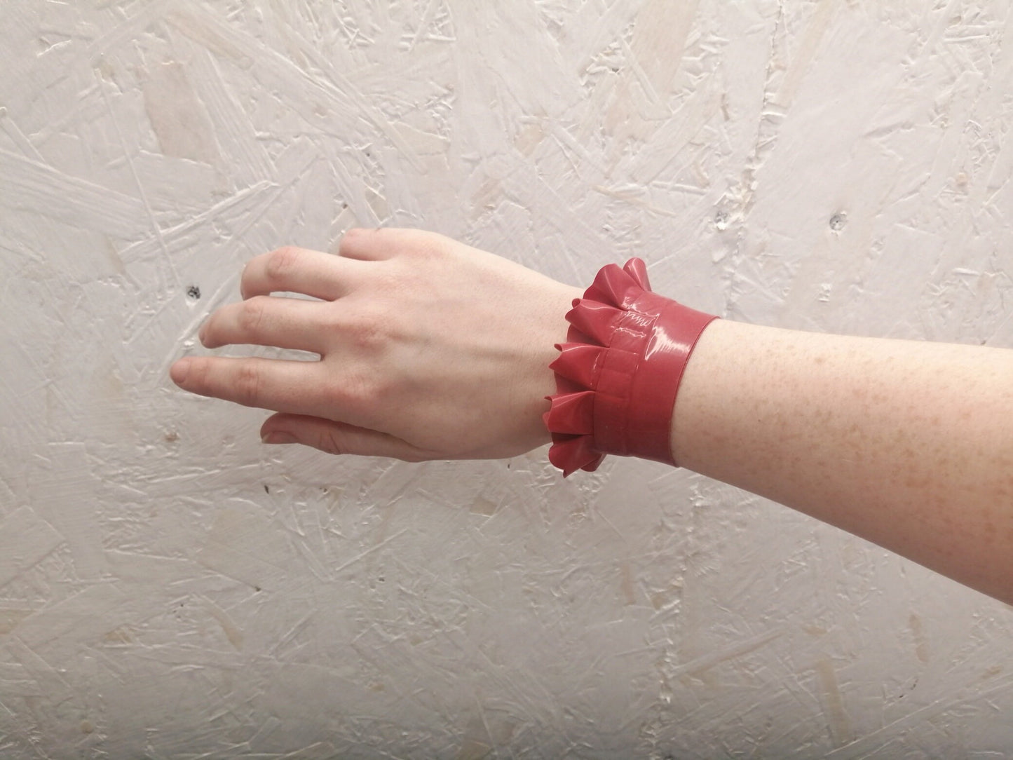 Ruffle Wrist Cuffs