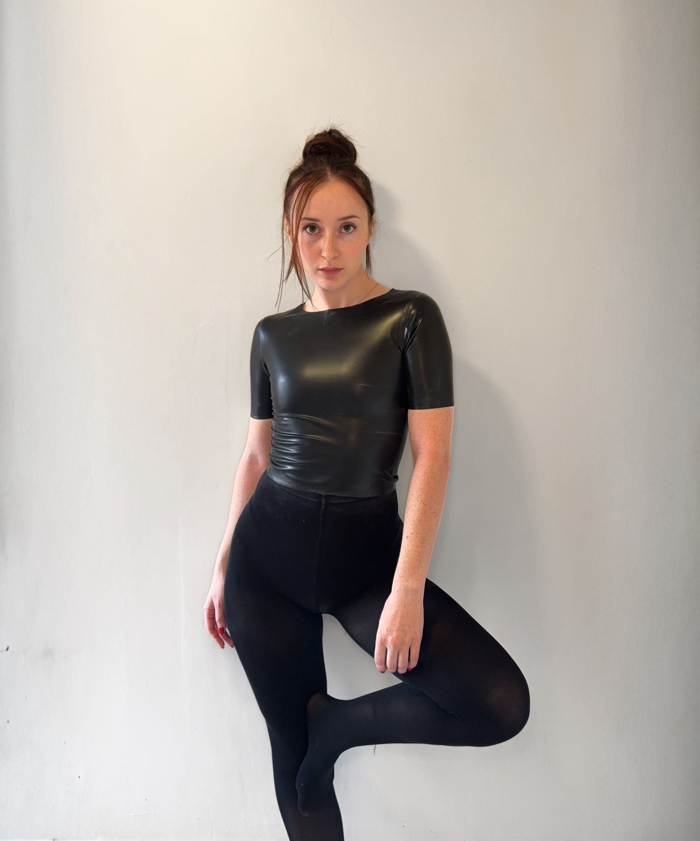 Simple Cropped T-shirt